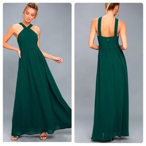 EUC Lulu's Air of romance gown XL